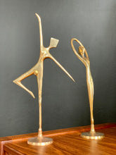 Load image into Gallery viewer, Vintage Brass Ballerina Figurine