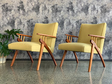 Load image into Gallery viewer, Pair of Mid-Century Armchairs