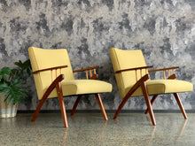 Load image into Gallery viewer, Pair of Mid-Century Armchairs