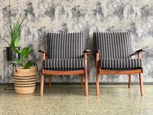 Load image into Gallery viewer, Pair of Vintage Armchairs