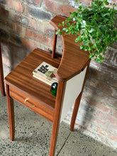 Load image into Gallery viewer, Pair Of Mid-Century Bed Pedestals