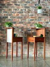 Load image into Gallery viewer, Pair Of Mid-Century Bed Pedestals