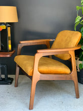 Load image into Gallery viewer, Mid-Century Imbuia Armchair