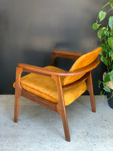 Load image into Gallery viewer, Mid-Century Imbuia Armchair
