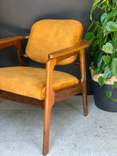 Load image into Gallery viewer, Mid-Century Imbuia Armchair