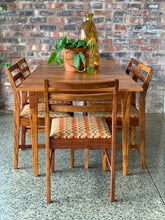 Load image into Gallery viewer, Retro Kiaat Dining Set