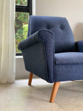 Load image into Gallery viewer, Pair of Retro Lounge Armchairs