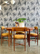 Load image into Gallery viewer, 5 Piece teak G-Plan dining suite