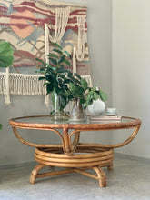 Load image into Gallery viewer, Vintage Cane Coffee Table