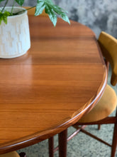 Load image into Gallery viewer, 5 Piece teak G-Plan dining suite