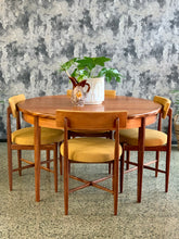 Load image into Gallery viewer, 5 Piece teak G-Plan dining suite