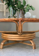 Load image into Gallery viewer, Vintage Cane Coffee Table
