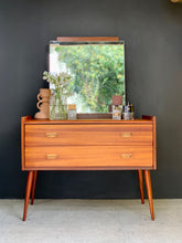 Load image into Gallery viewer, Retro Dresser / Chest / Cabinet with Mirror