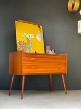 Load image into Gallery viewer, Retro Dresser / Chest / Cabinet with Mirror
