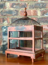 Load image into Gallery viewer, Wooden Bird Cage