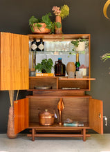 Load image into Gallery viewer, Kiaat Mid-Century Drinks cabinet