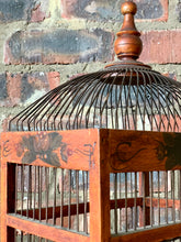 Load image into Gallery viewer, Wooden Bird Cage