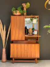 Load image into Gallery viewer, Kiaat Mid-Century Drinks cabinet