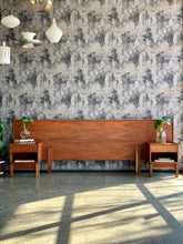 Load image into Gallery viewer, Mid-Century Kiaat Headboard