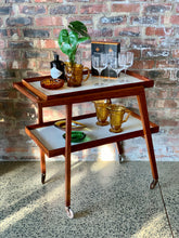 Load image into Gallery viewer, Mid-Century Drinks Trolley