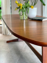 Load image into Gallery viewer, Extendable Sapele Mahogany Dining Table by Novacroft