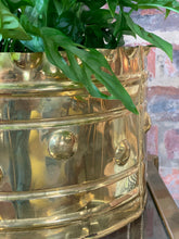 Load image into Gallery viewer, Vintage Brass Planters