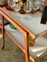 Load image into Gallery viewer, Mid-Century Drinks Trolley