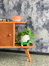 Load image into Gallery viewer, Retro Side Table with Lamp