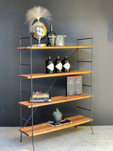 Load image into Gallery viewer, Steel & Wooden Shelf
