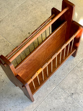 Load image into Gallery viewer, Mid-Century Magazine Rack