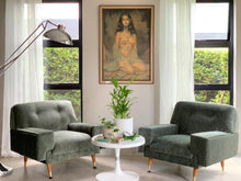 Load image into Gallery viewer, Pair Of Mid-Century Armchairs