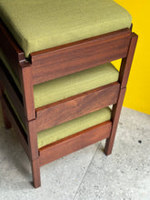 Load image into Gallery viewer, Retro Set of Stacking Stools