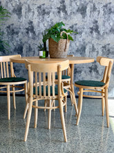 Load image into Gallery viewer, Beech Wood bentwood 5 piece dining/ kitchen set