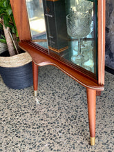 Load image into Gallery viewer, Retro corner display/ drinks cabinet
