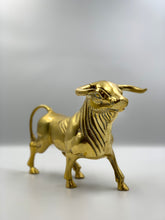 Load image into Gallery viewer, Brass Bull Figurine
