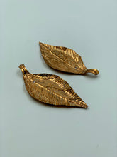 Load image into Gallery viewer, Vintage Copper Leaf Ornament