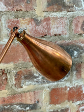 Load image into Gallery viewer, Copper and Wood Adjustable Lamp