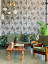 Load image into Gallery viewer, Pair of Mid-Century Imbuia Armchairs