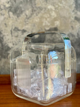 Load image into Gallery viewer, Guzzini clear square ice bucket