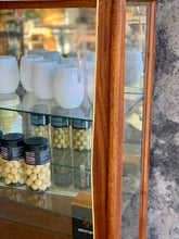 Load image into Gallery viewer, Retro display cabinet with gold trim