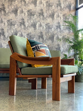 Load image into Gallery viewer, Pair of Mid-Century Imbuia Armchairs