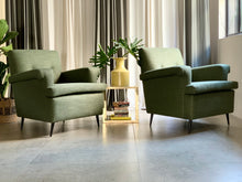 Load image into Gallery viewer, Pair of Retro Armchairs