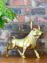 Load image into Gallery viewer, Brass Bull Figurine