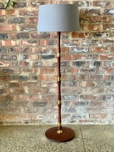 Load image into Gallery viewer, Mid-Century Wooden Floor Lamp