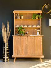 Load image into Gallery viewer, Vintage Oak Kitchen Dresser