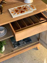 Load image into Gallery viewer, Vintage Oak Kitchen Dresser