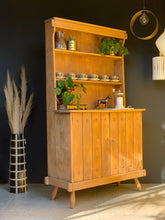 Load image into Gallery viewer, Vintage Oak Kitchen Dresser
