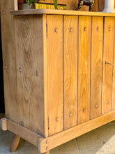 Load image into Gallery viewer, Vintage Oak Kitchen Dresser