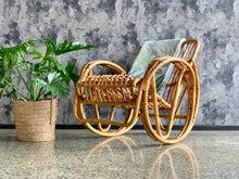 Load image into Gallery viewer, Vintage Cane Rocking Chair