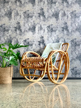 Load image into Gallery viewer, Vintage Cane Rocking Chair